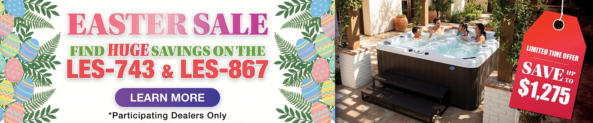 Calspas hot tub being used in a family setting - Mendoza